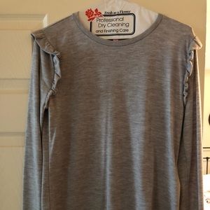 Ann Taylor size medium ruffle sleeve tee